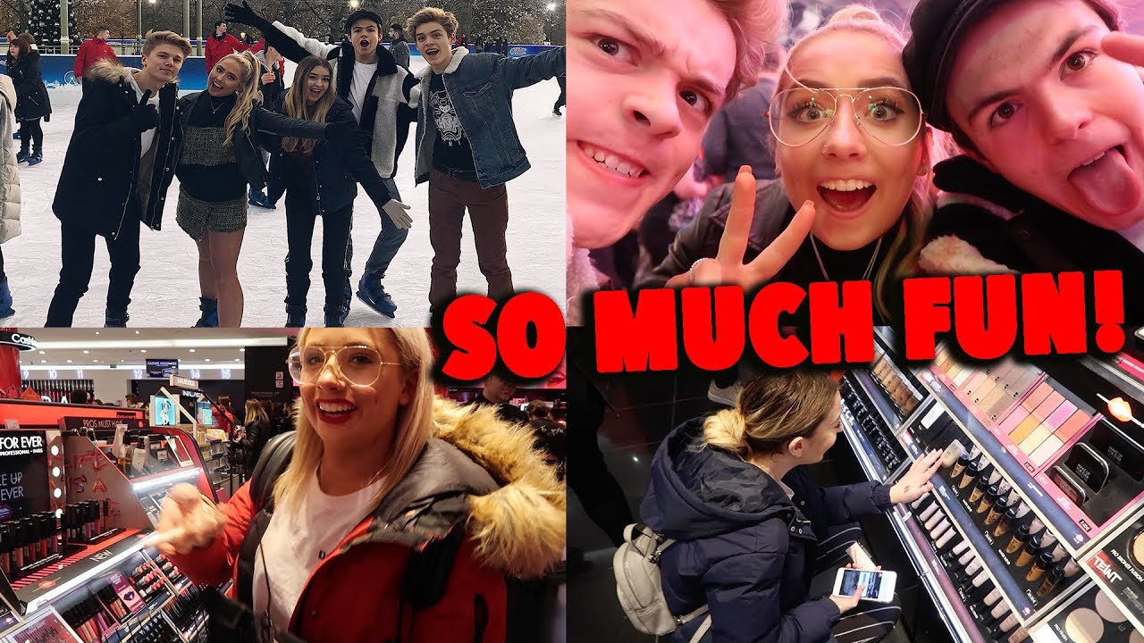 WINTER WONDERLAND FUN WITH NEW HOPE CLUB + PARIS DAY ONE!! ( i love this vlog )