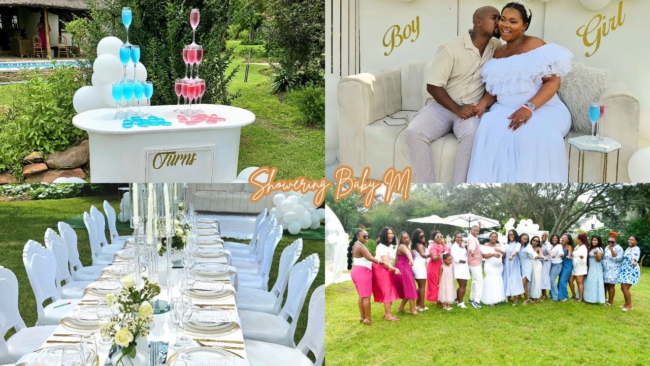 Baby shower & gender reveal vlog