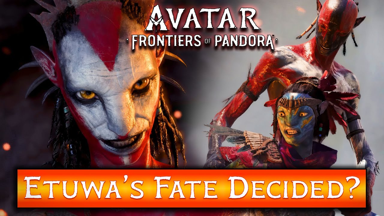 Avatar Frontiers of Pandora | From the Ashes Cutscene | The Ash People Getting Ready to Kill Etuwa
