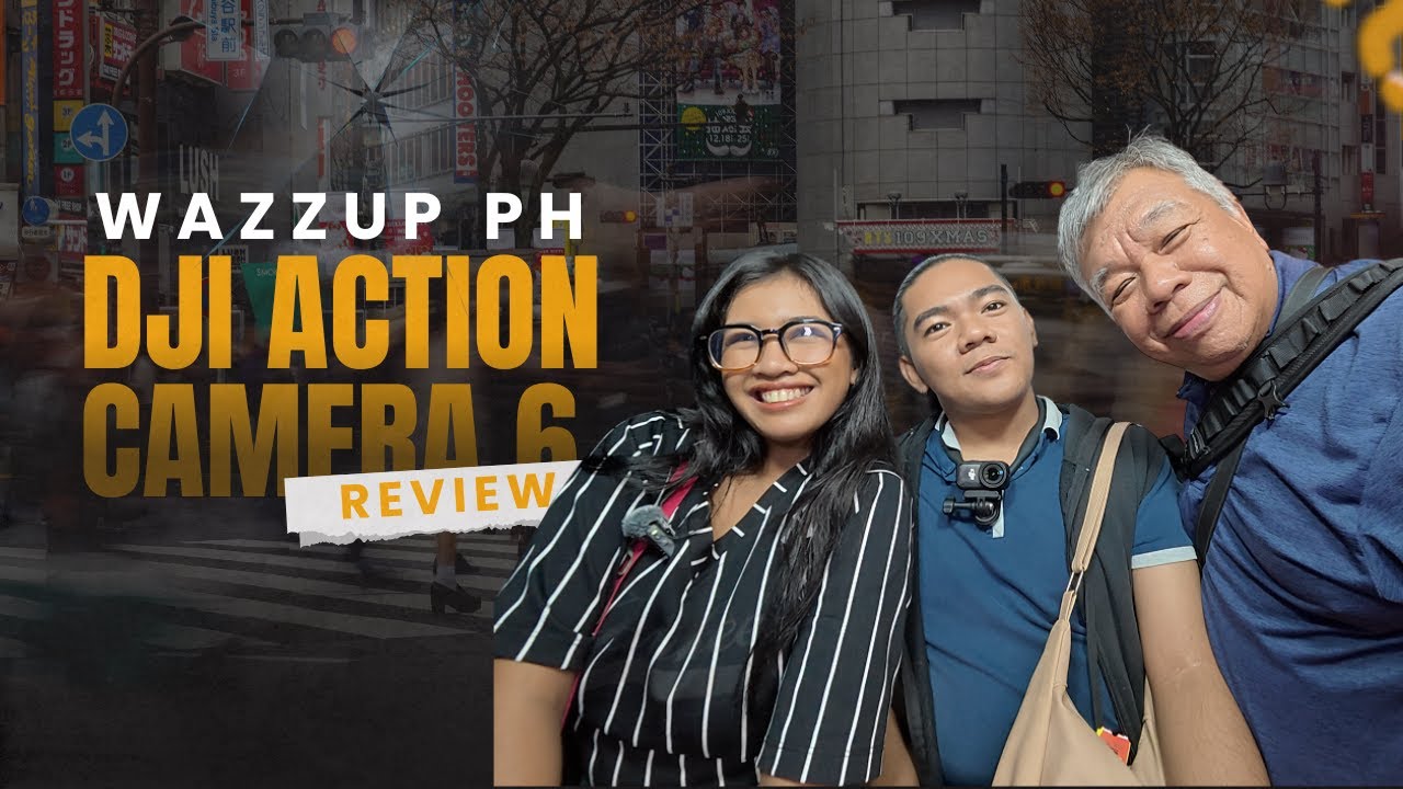 Testing DJI Action Cam 6 | Wazzup PH Vlog + Timezone Games