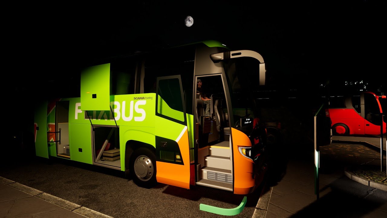 Fernbus Simulator - Real Flixbus Route - Geneve - Bordeaux