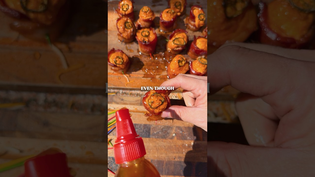 Лучшая закуска барбекю, когда-либо придуманная 🥓🍯
