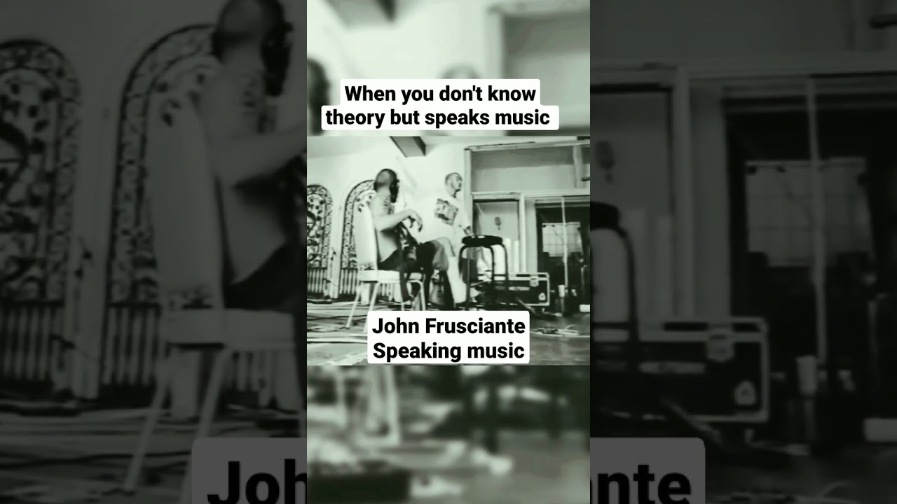 John Frusciante explaining 'Sikamikanico' bass line to Flea