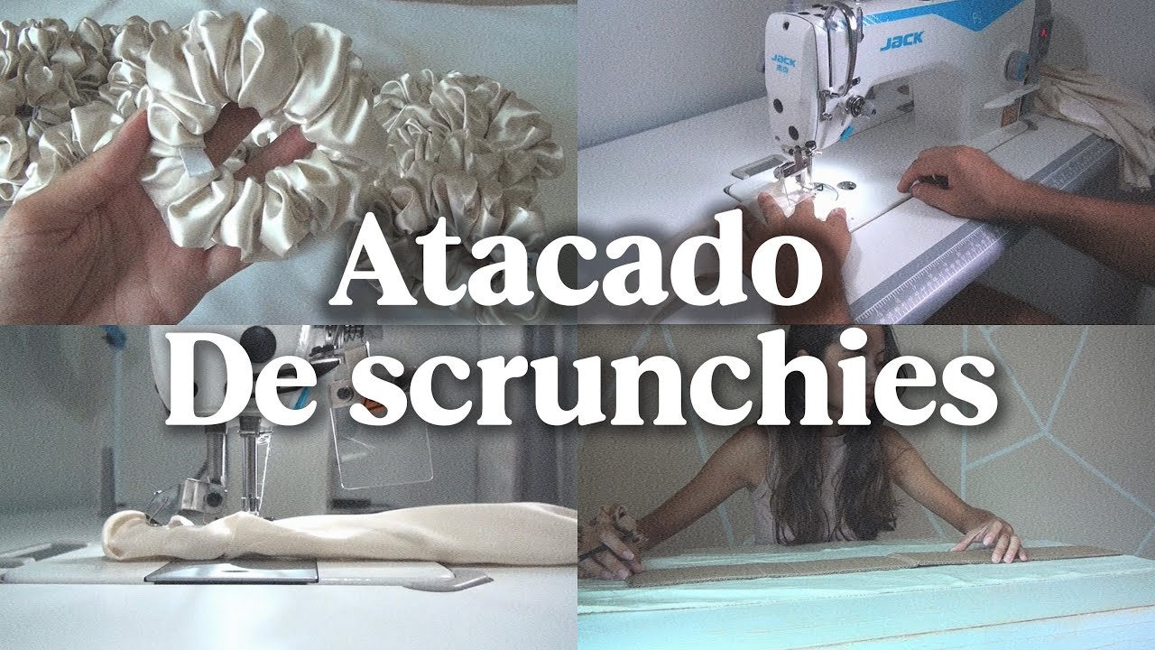 Primeiro pedido do ano, atacado de scrunchies, vlog 