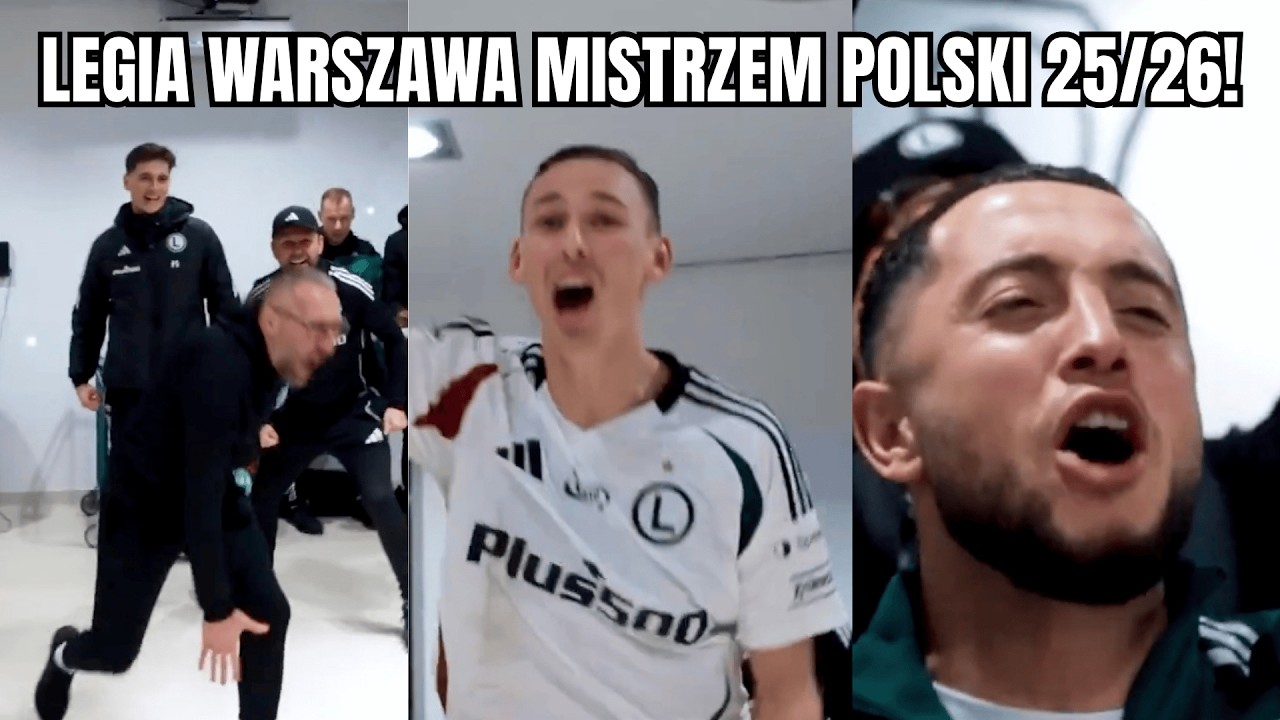 LIGA MINUS 22 - LEGIA WARSZAWA JEST WIELKA, ZWYCIĘSKA, ALE DALEJ Z WIDZEWEM W STREFIE SPADKOWEJ