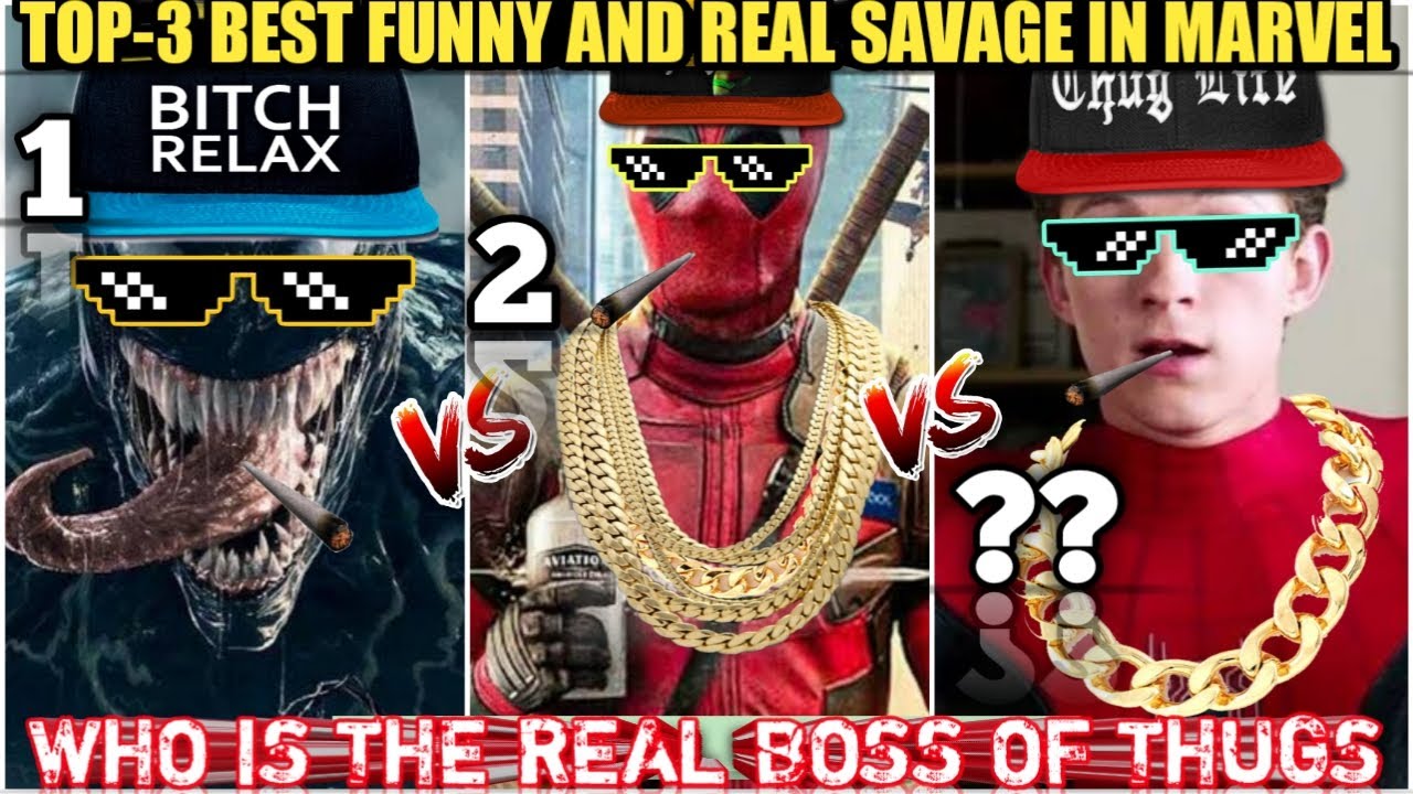 WHO IS THE REAL BOSS OF THUGS PART-3 | TOP-3 BEST FUNNY AND REAL SAVAGE IN MARVEL | YTTRENDS