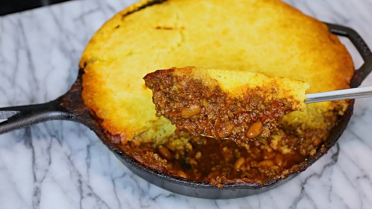 Chili Cornbread Recipe - Chili Cornbread Casserole