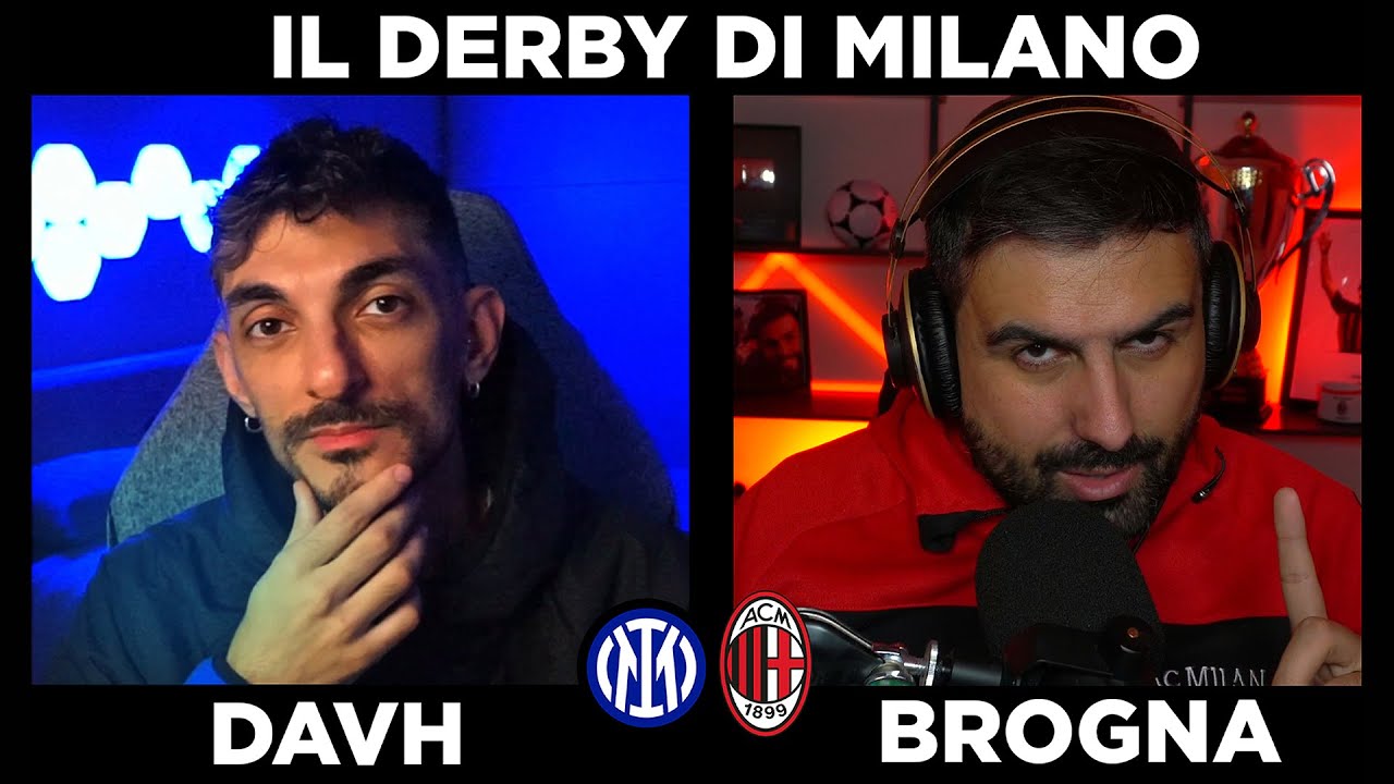 INTERVISTA DOPPIA: TIFOSO INTERISTA VS TIFOSO MILANISTA! PRE DERBY CON @DanieleBrognaOfficial