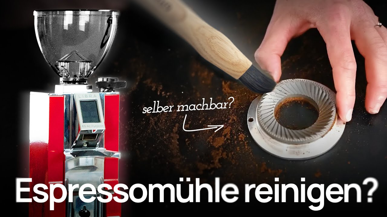 Kaffeemühle PROFESSIONELL selbst REINIGEN - Wie geht das?