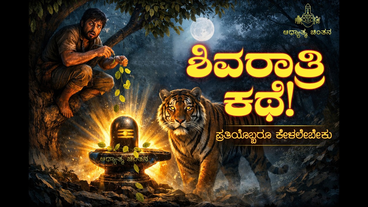 ಮಹಾಶಿವರಾತ್ರಿ ಪವಿತ್ರ ಕಥೆ | Shivaratri Mahatva | Significance of Mahashivratri