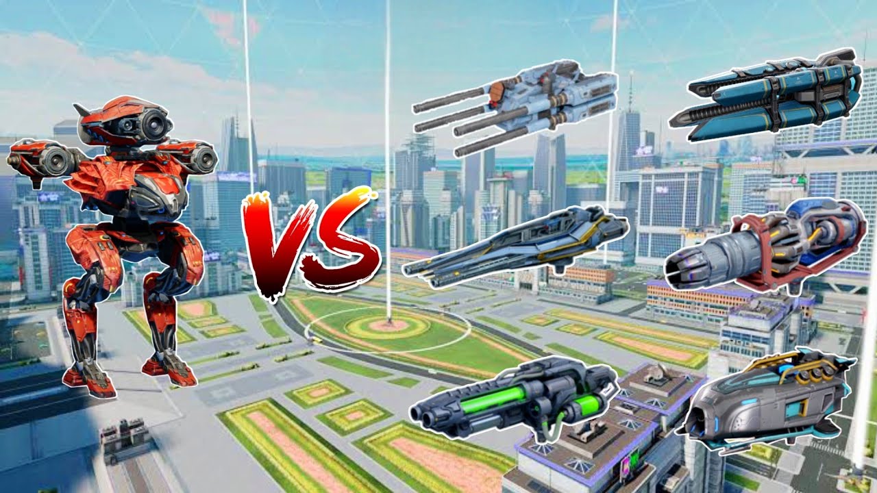 WR🔥 Which one is best Counter Weapon Comparison |WAR ROBOTS|