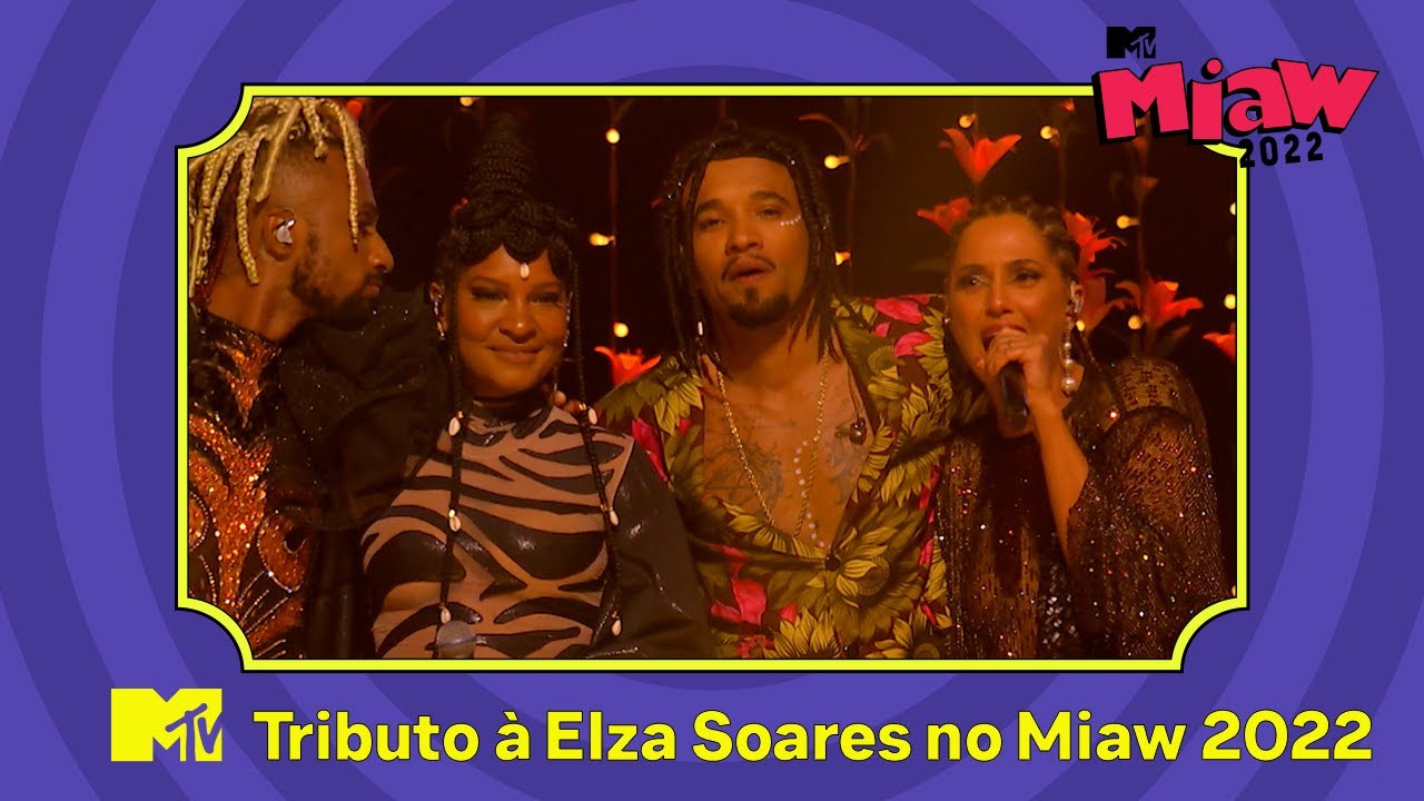 Any Gabrielly, Camila Pitanga, Renegado, Caio Prado e Lari Luz - Tributo Elza Soares l MTV MIAW 2022