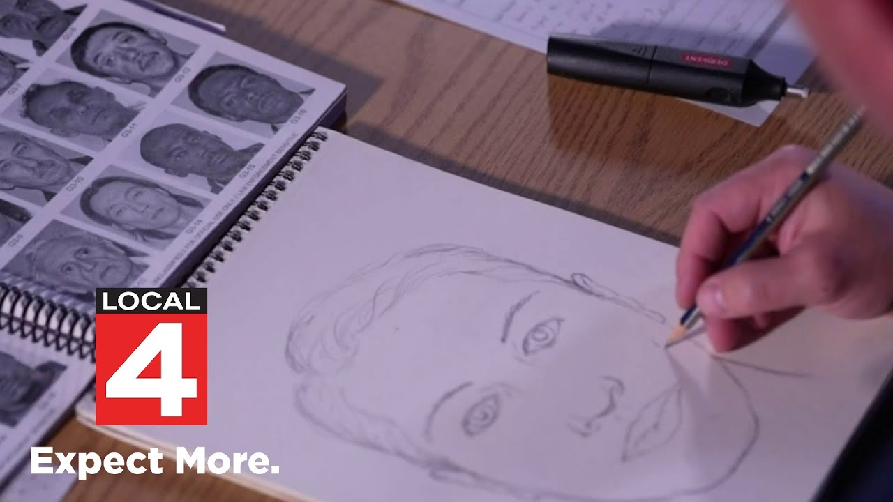 How sketches play a key role in solving crimes across Michigan