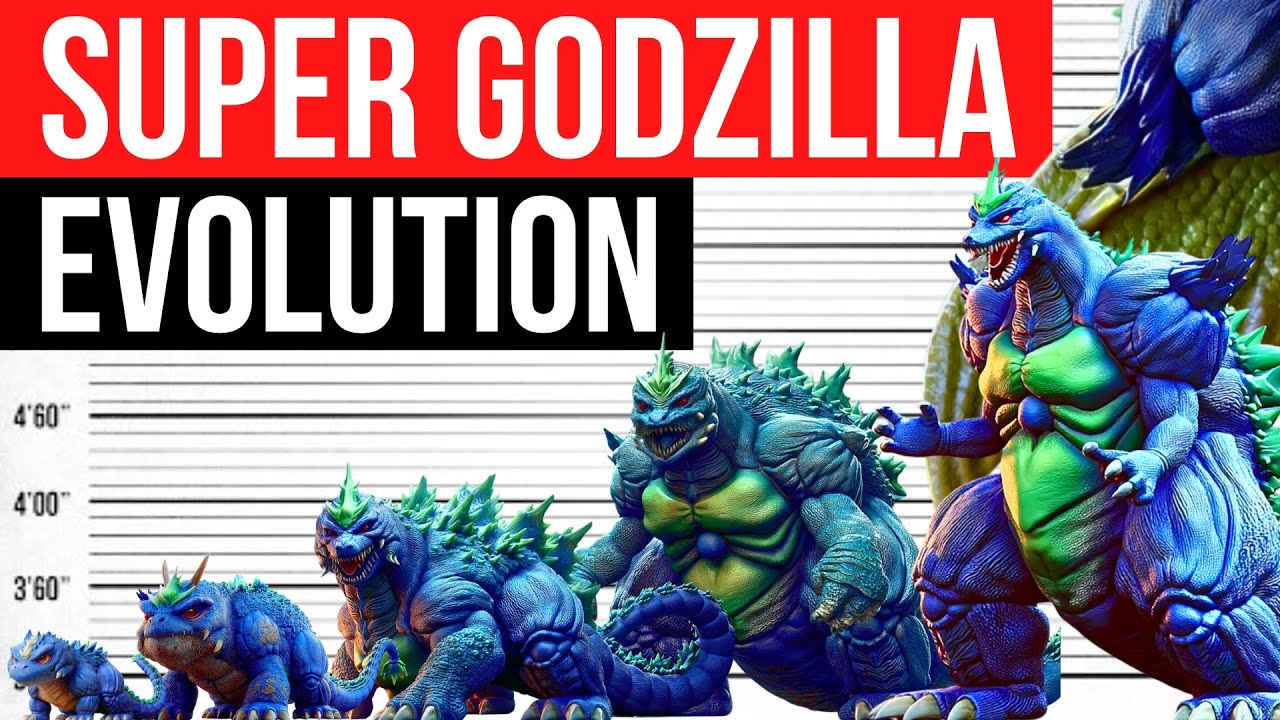 Evolution Of Super Godzilla | Life Cycle