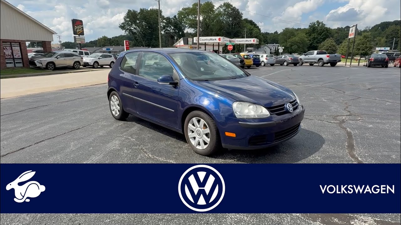 5 передач, 5 цилиндров, 2 двери | Обзор VW Rabbit 2008 года #vw #volkswagen #hothatch