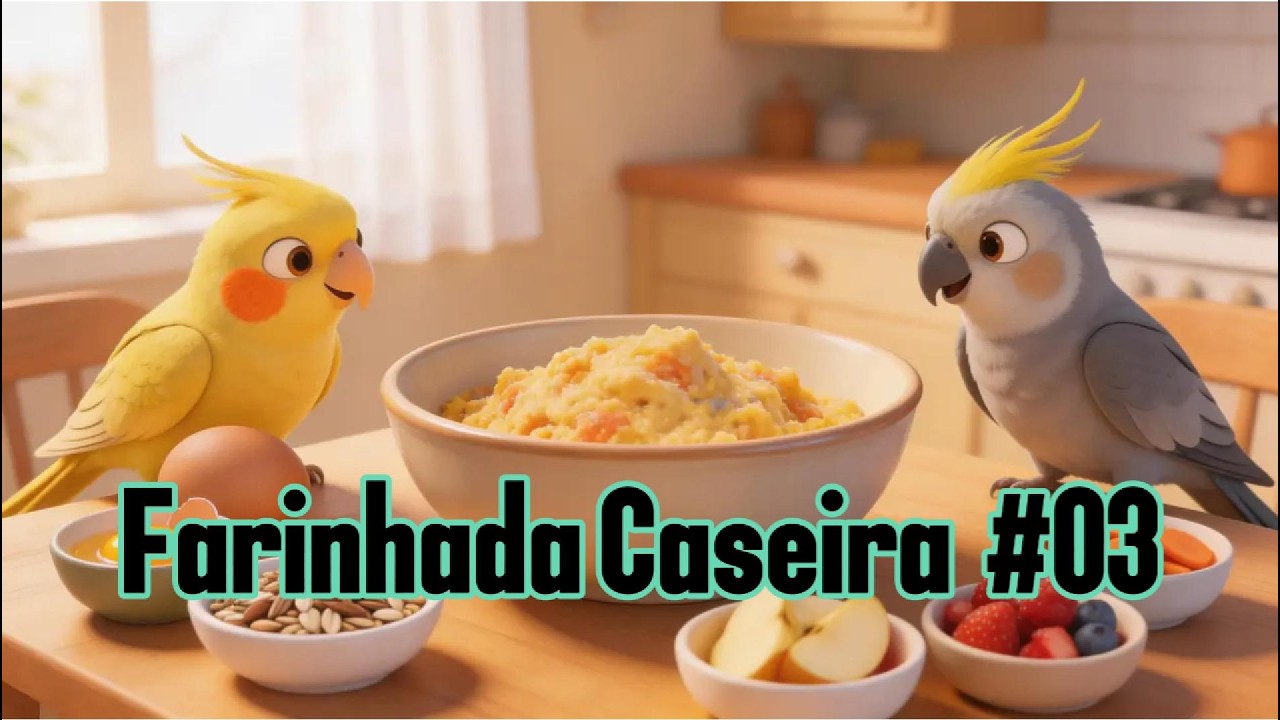 Aprenda a Fazer uma Farinhada Caseira #3 #aves