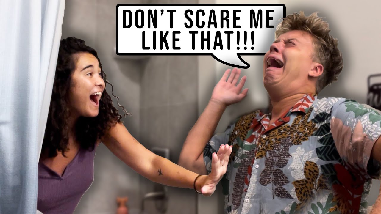 SCARING MY FIANCE FOR AN ENTIRE DAY!! *revenge*