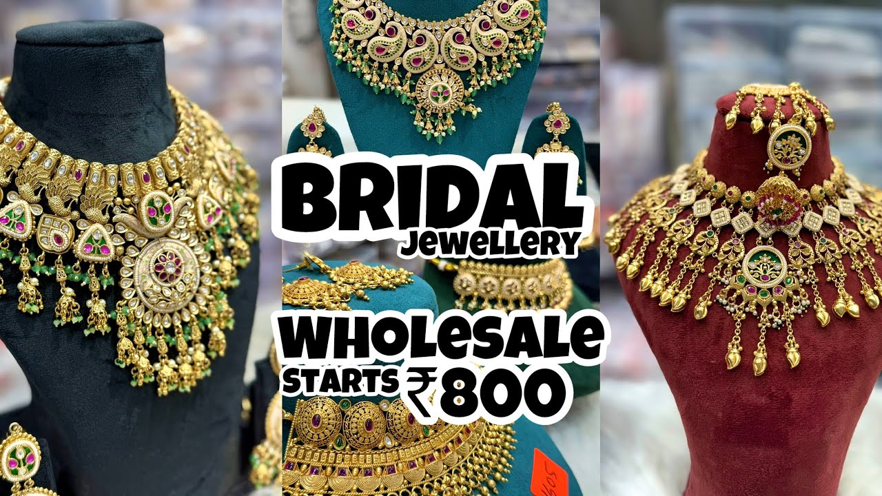luxurious Rajwadi & Copper Brass Jewellery Wholesale in Delhi |HighQuality Bridal Jewelry Collection