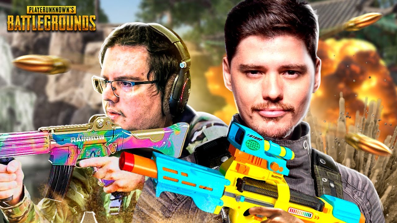 NETENHO E TECNOSH CONTRA TODOS EM TAEGO!! - PUBG