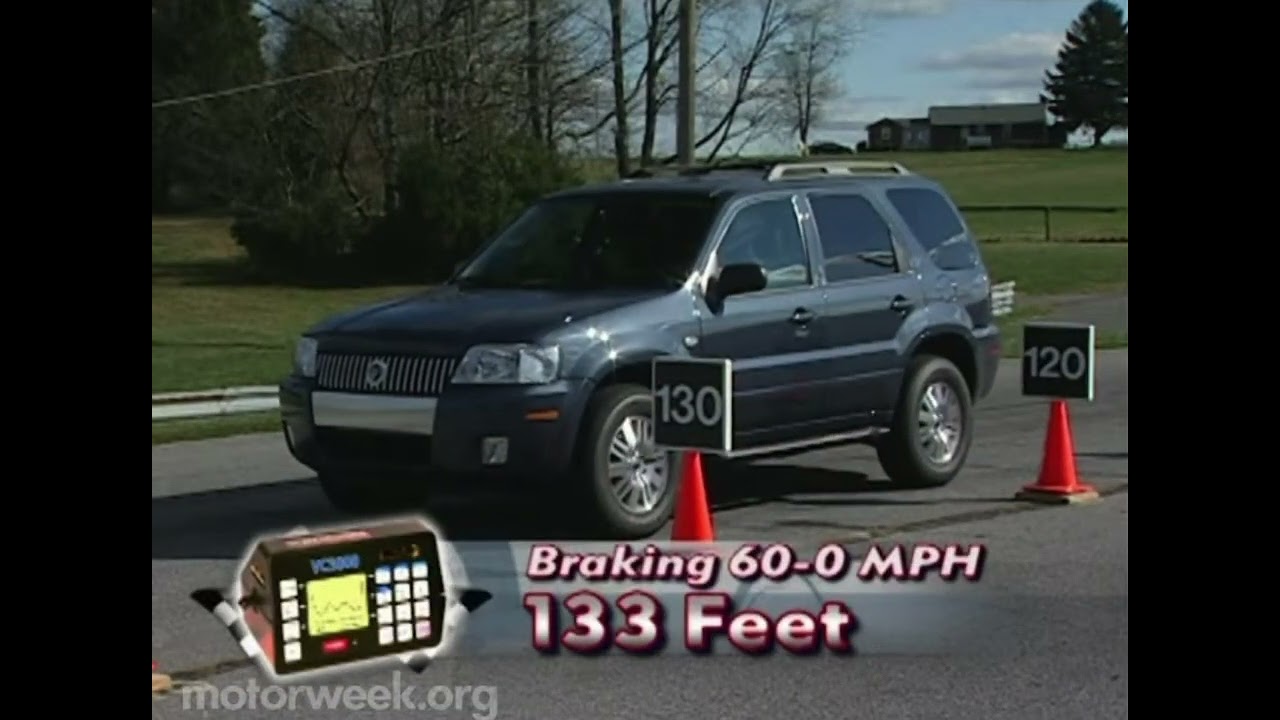 Motorweek 2005 Mercury Mariner Road Test