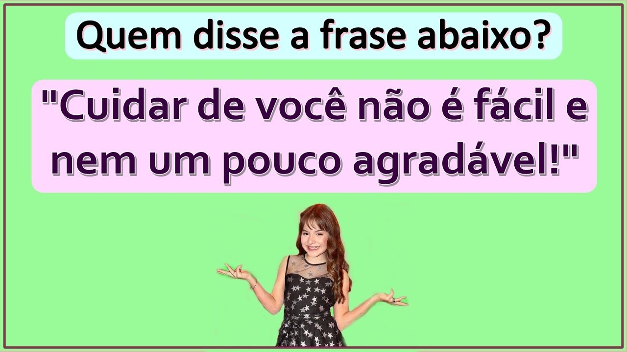 DESAFIO: Adivinhe QUEM disse cada FRASE em As Aventuras de Poliana | Adivinhe o Personagem pela Fala