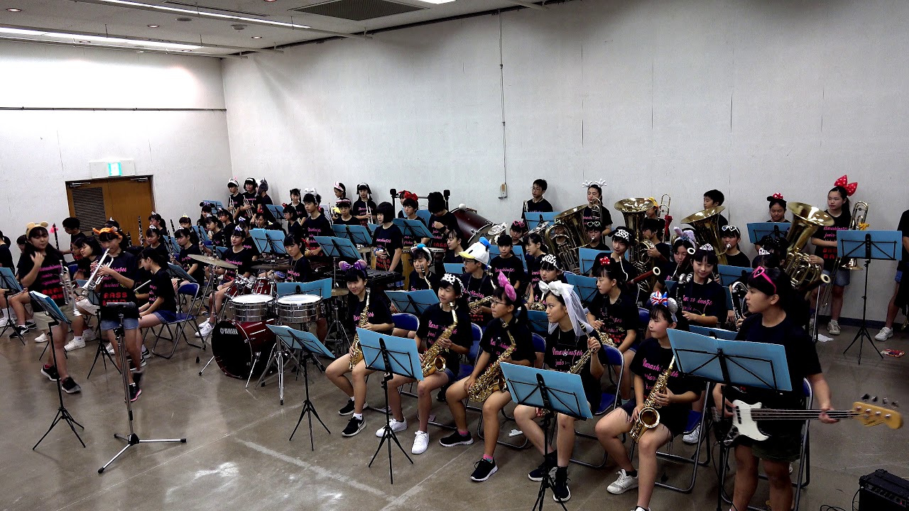 「シング・シング・シング」スウィング・ジャズの代表曲＜千葉県習志野市立第五中学校吹奏楽部@千葉県習志野市＞[2019-07-07]