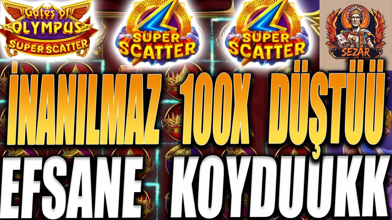 GATES OF OLYMPUS 1000 TÜRKÇE | SUPER SCATTER | 100X SELİİİİ MAX WİN BİG WİN | sizden gelenler slot