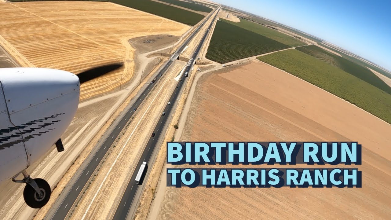 Birthday Tradition: Pilot’s Lunch at Harris Ranch ✈️🥩🎂 (2024)