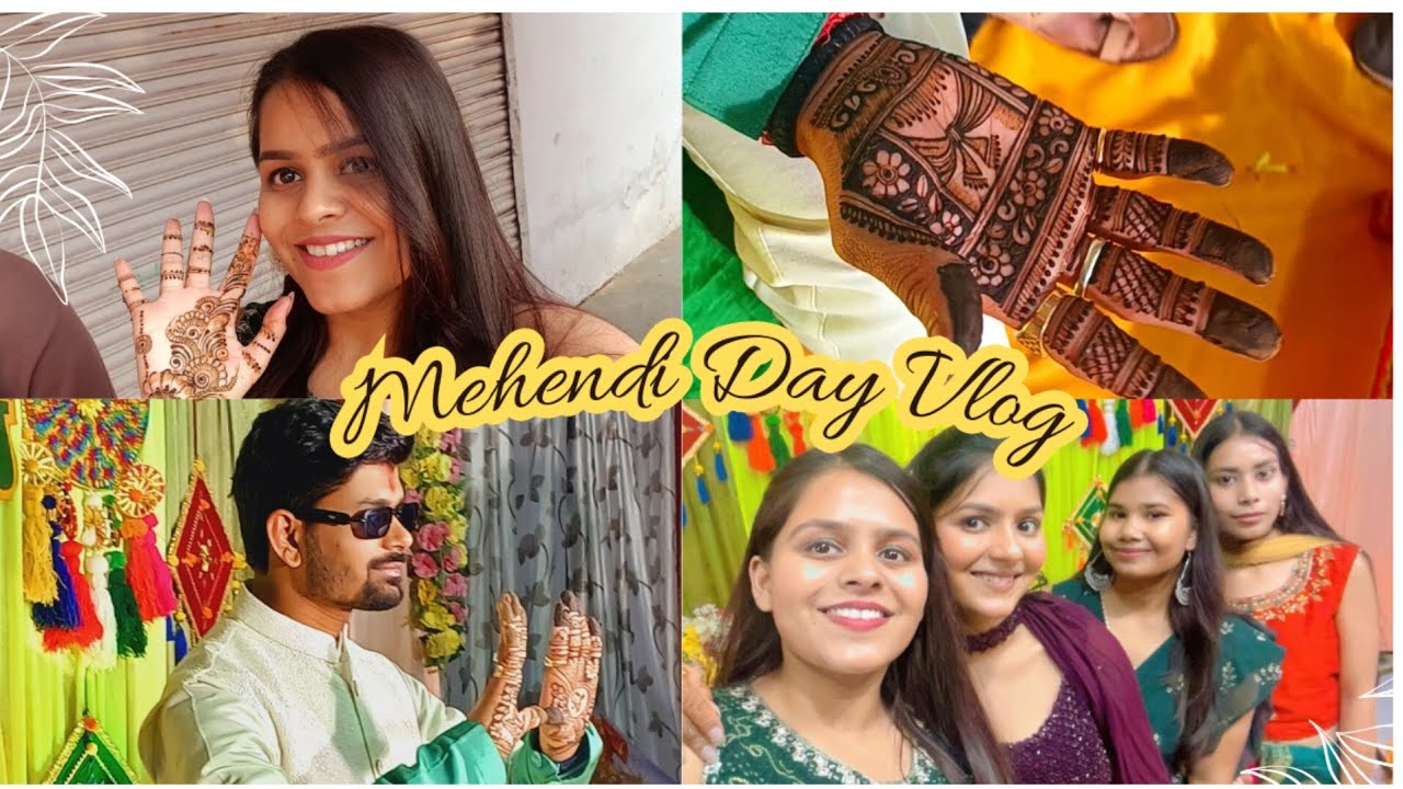 💫Shaadi Diaries Ep -2 | Mehendi Ceremony Vlog 💚 Dance, Masti & Full Family Fun | Indian Wedding 💃