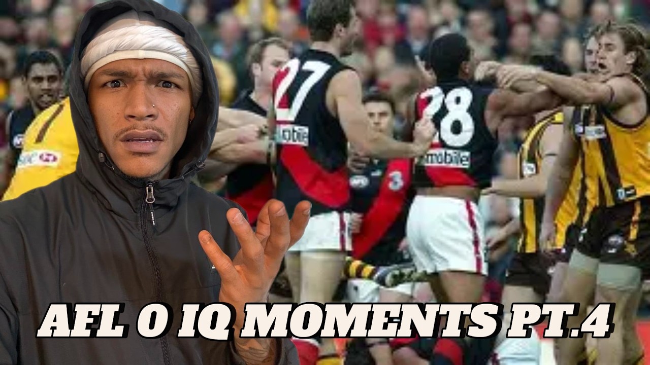 Paco Luciano reacts to the AFL 0 IQ moments pt.4