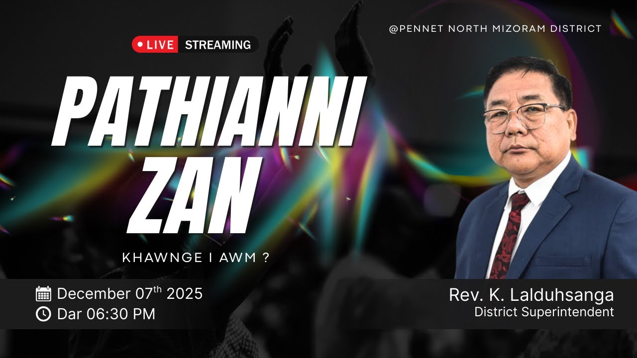 58th Dist. PYD Conference | Pathianni Zan Inkhawm | Rengdil