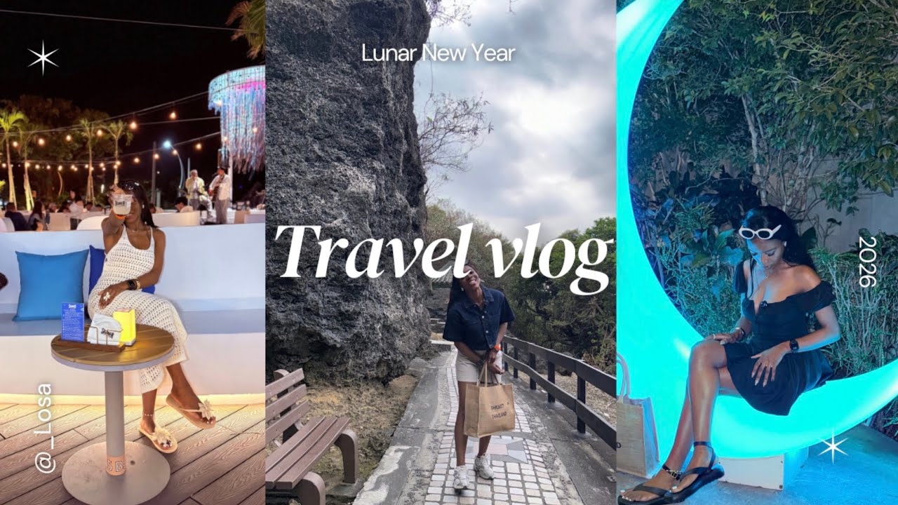 Island Hopping for Lunar New Year: From Tainan to Xiaoliuqiu (Lambai) | Taiwan Travel Vlog