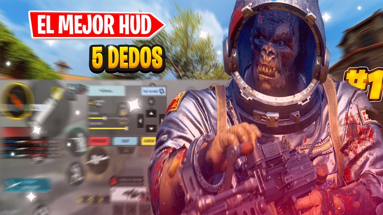 ESTE ES EL MEJOR HUD A 5 DEDOS QUE PUDE PROBAR😨😨