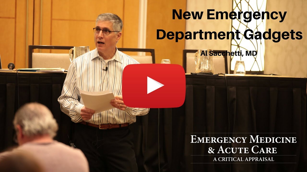 New Emergency Department Gadgets | 2018 EM & Acute Care Course