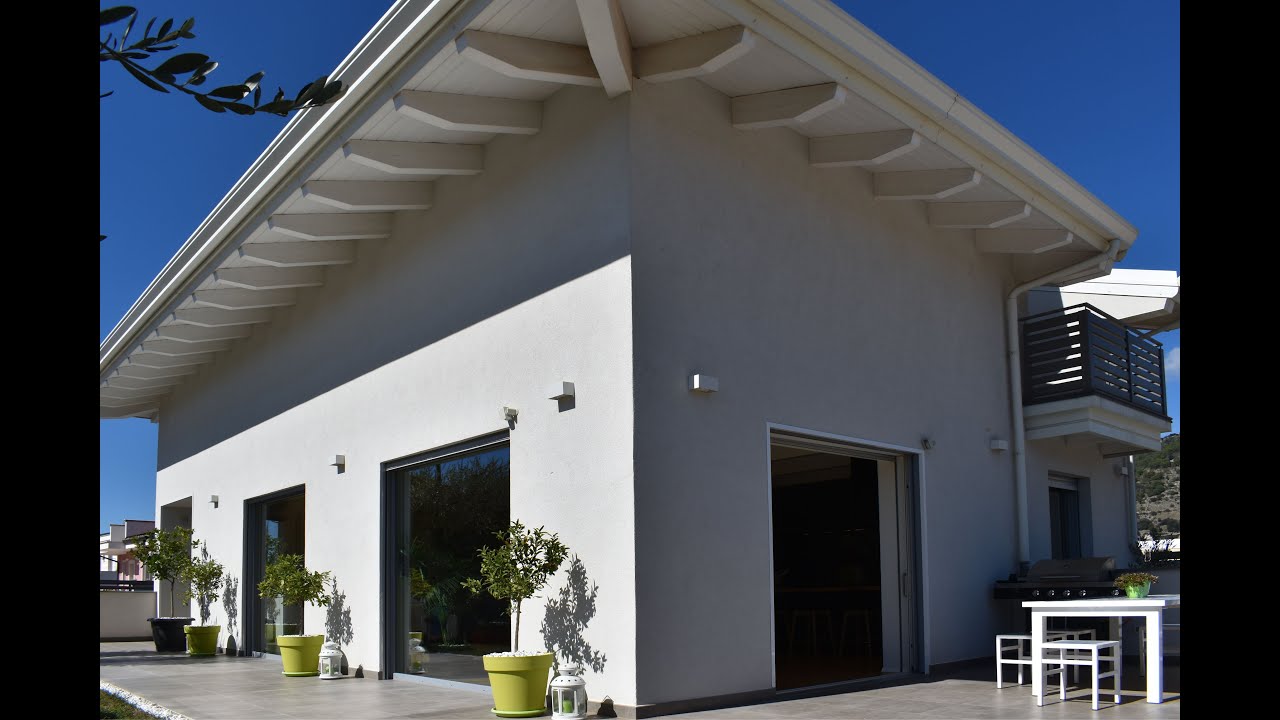 Una villa dal cuore verde! Villa in bioedilizia su due piani