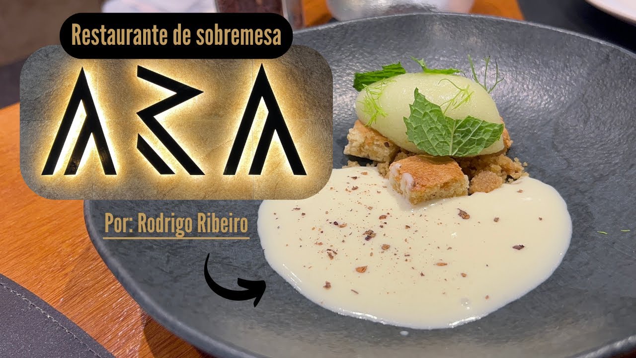 MENU DEGUSTAÇÃO DE SOBREMESAS PELO MASTERCHEF RODRIGO RIBEIRO - ARA | E aí, Ana? | Carolinando!