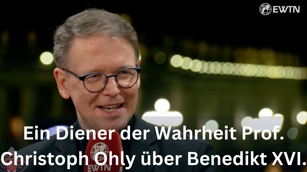 Zum Tod Benedikts XVI. | Prof. Christoph Ohly im Interview mit EWTN | Live aus Rom