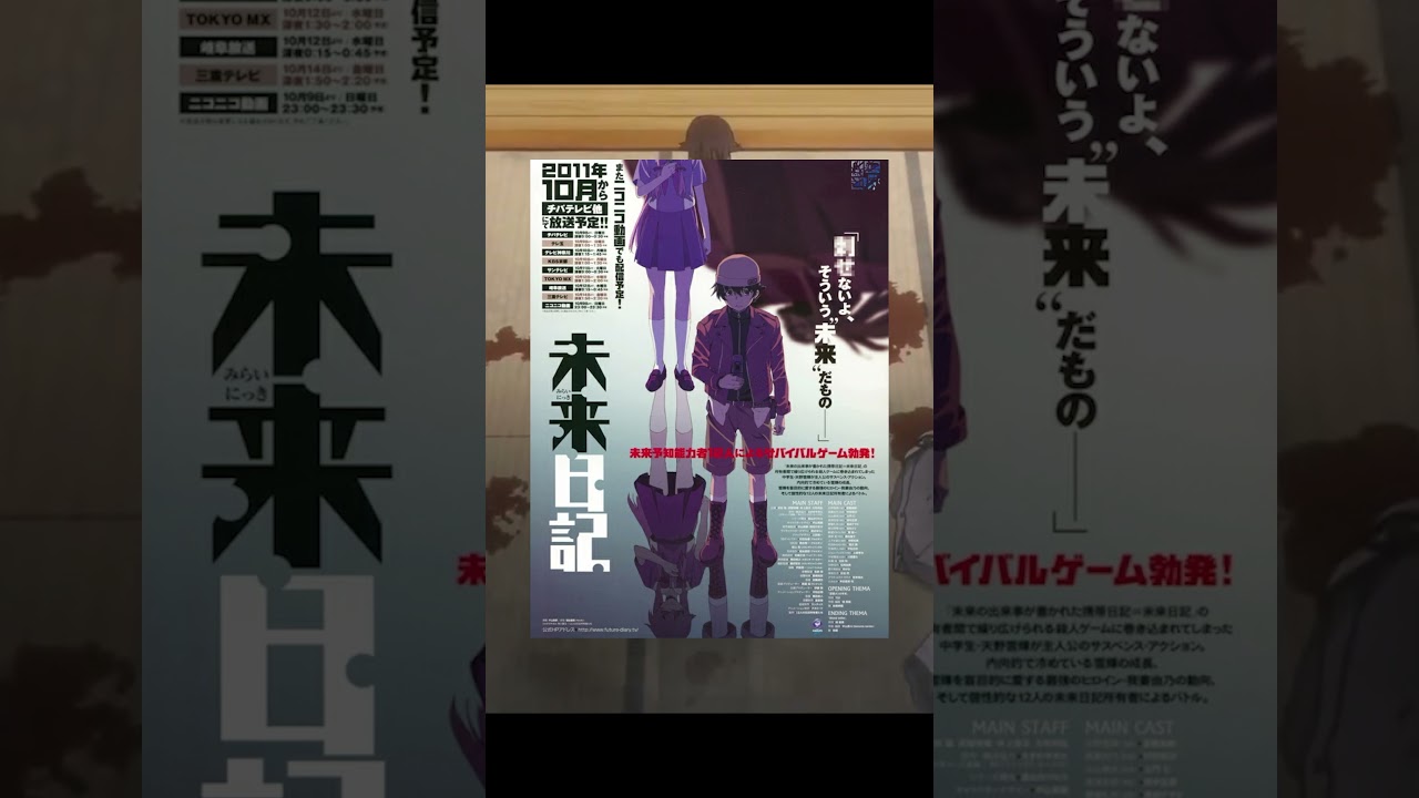 Mirai Nikki. Аниме. Почему строго 18+ 