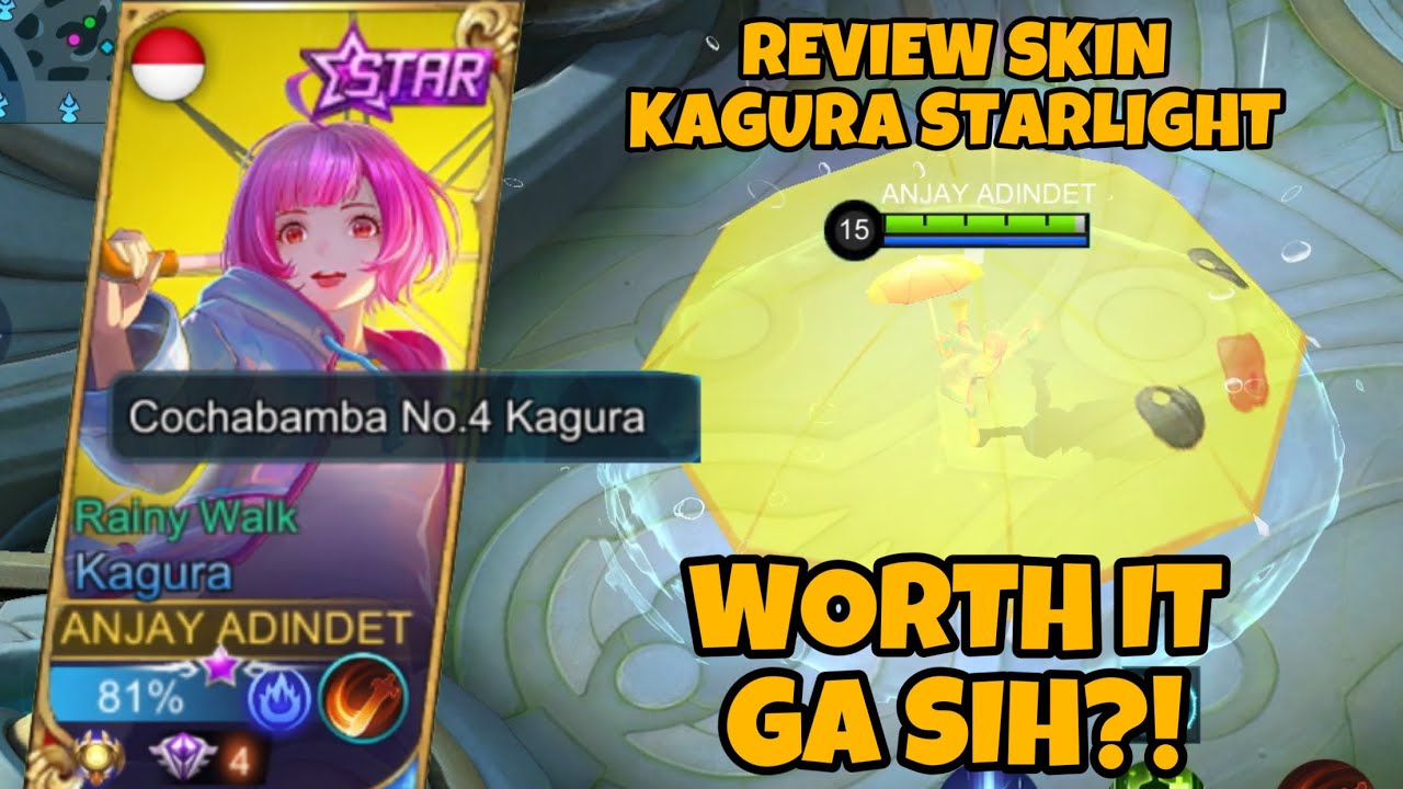 REVIEW STARLIGHT KAGURA!!! DILENGKAPI RANKED META 2 TANK