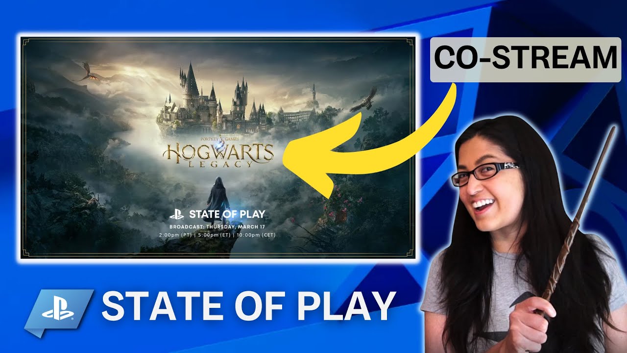 Hogwarts Legacy Gameplay Reveal - PlayStation State of Play ⚡ [CO-STREAM]