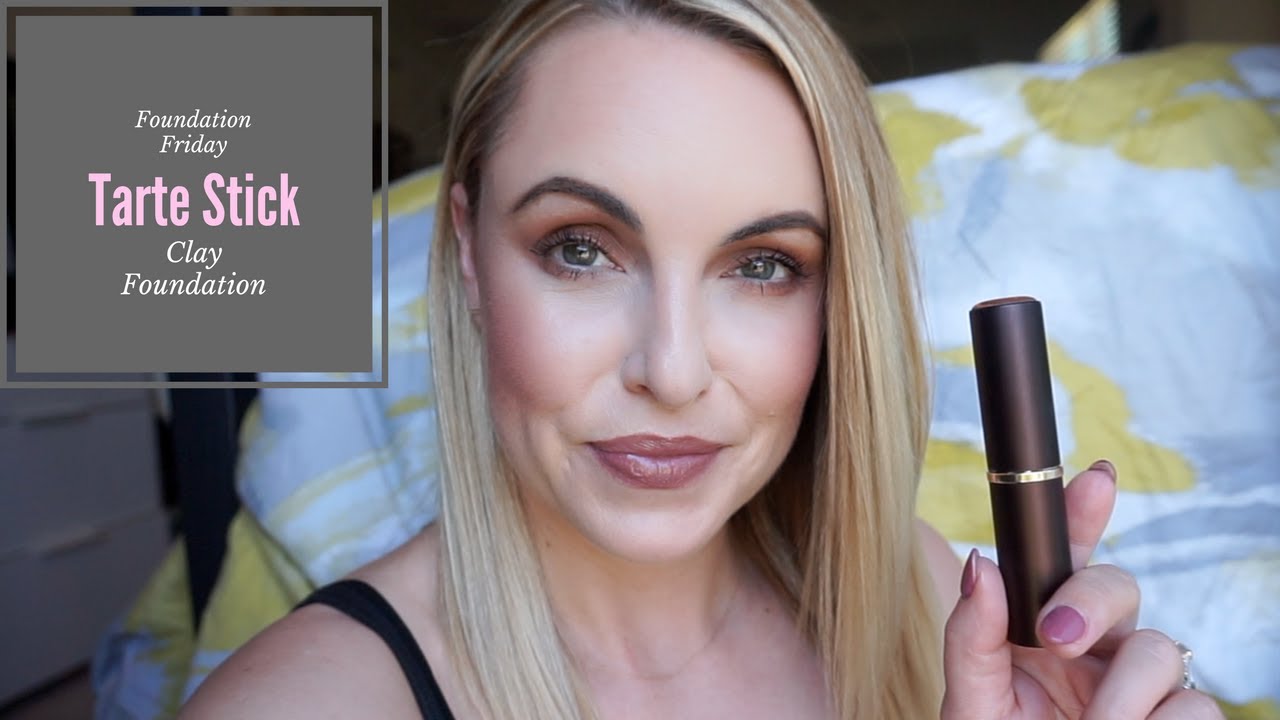 TARTE Clay Stick Foundation Review || Foundation Friday - Elle Leary Artistry