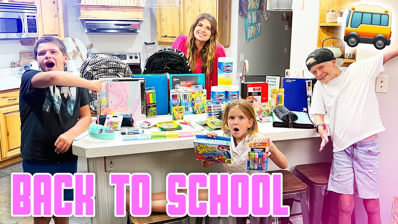 THE ULTIMATE BACK TO SCHOOL SUPPLY SHOPPING | GRABBING AS MUCH AS WE CAN IN ONE HOUR CHALLENGE￼