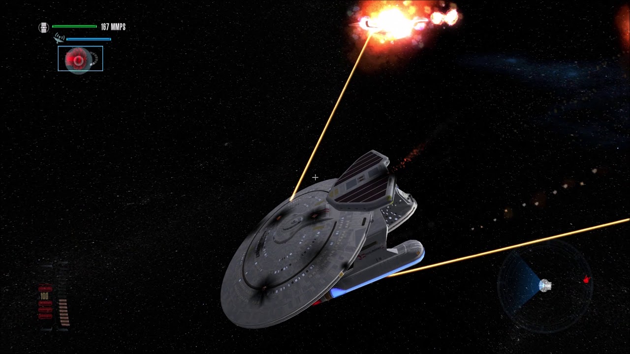 Nebula vs. New Orleans Class!  - Star Trek Legacy: Ultimate Universe 2.2