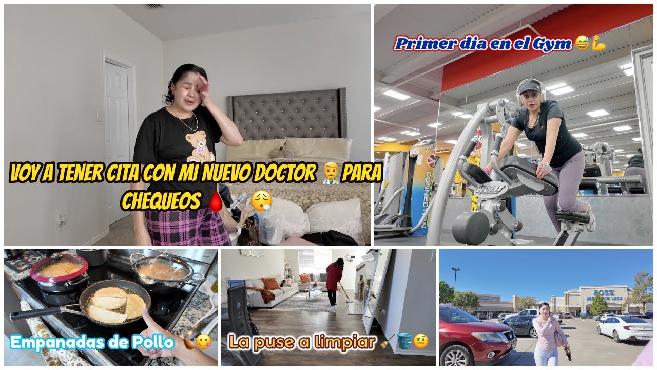PROBLEMAS🤷&zwj;♀️CON MI SEGURO MEDICO 🏥POR ESTA RAZ&Oacute;N 🤔 NOS VAMOS TENPRANO AL GYM 💪😅AS&Iacute; NOS FUE 🫢