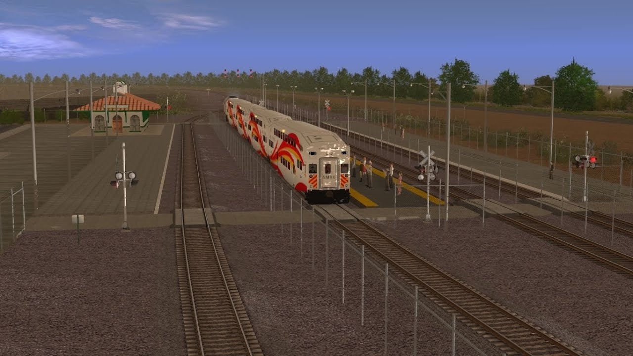 Trainz A New Era Coastal Commuter Train Ride