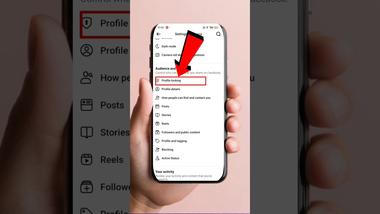 How To lock facebook Profile|facebook Profile kaise lock karein #shorts #youtubeshorts #video