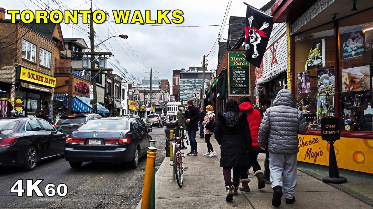 Kensington Market, The Annex & Koreatown Walk [4K Toronto]