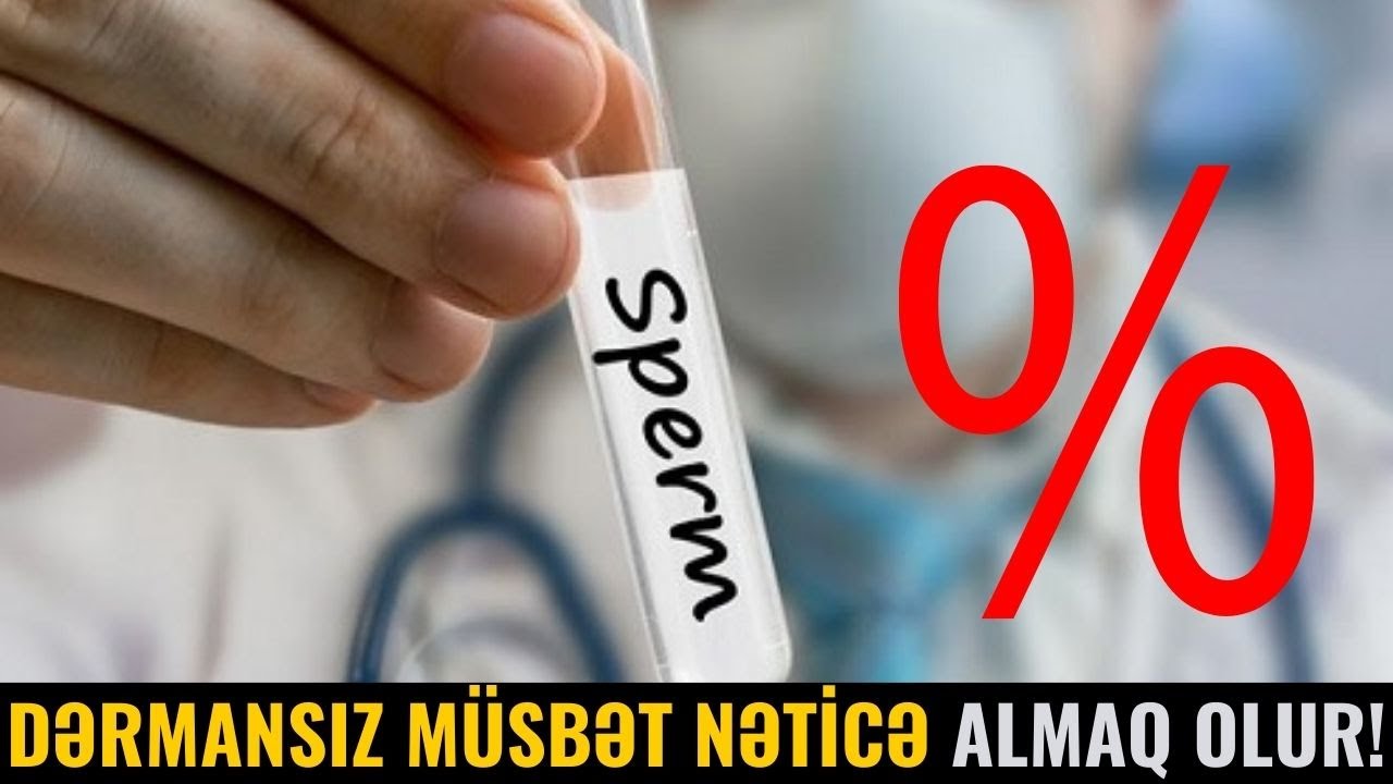 SPERMA FAİZİ Aşağıdırsa, Müalicə ilə Onu Qaldırmaq Mümkündür?