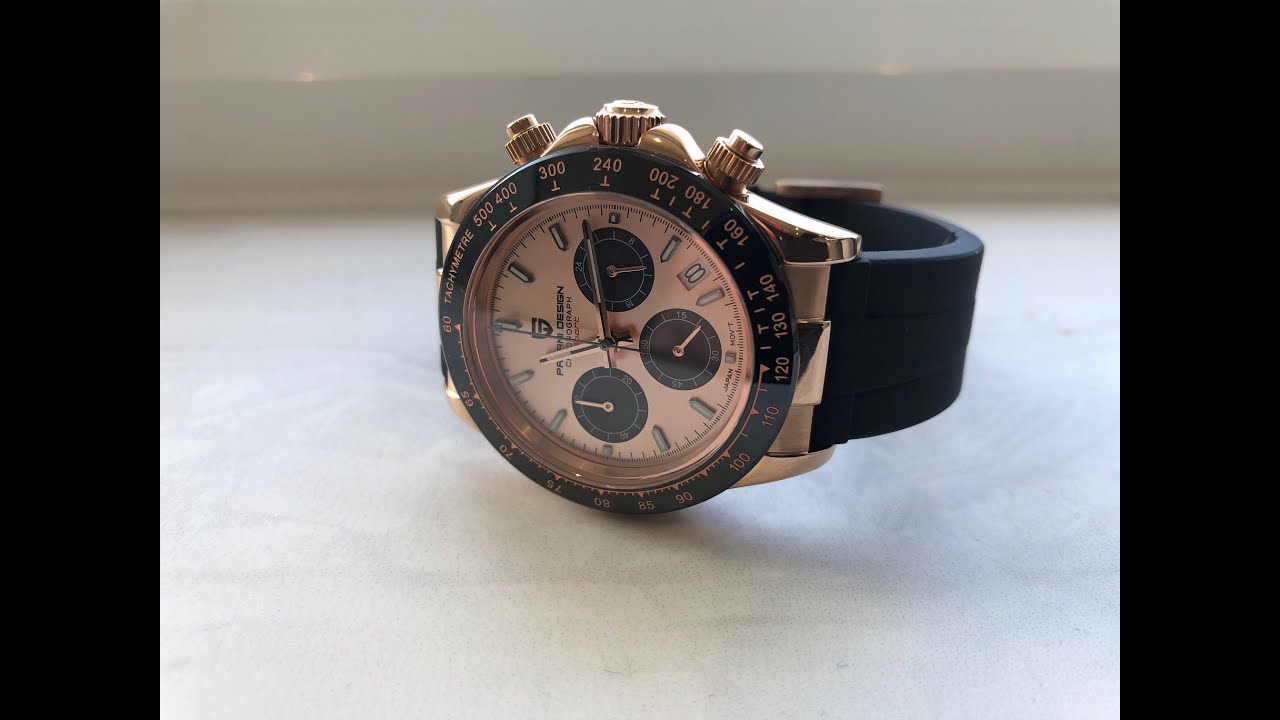 Rolex Rose Gold Daytona Watch Homage by Pagani Design the PD-1664