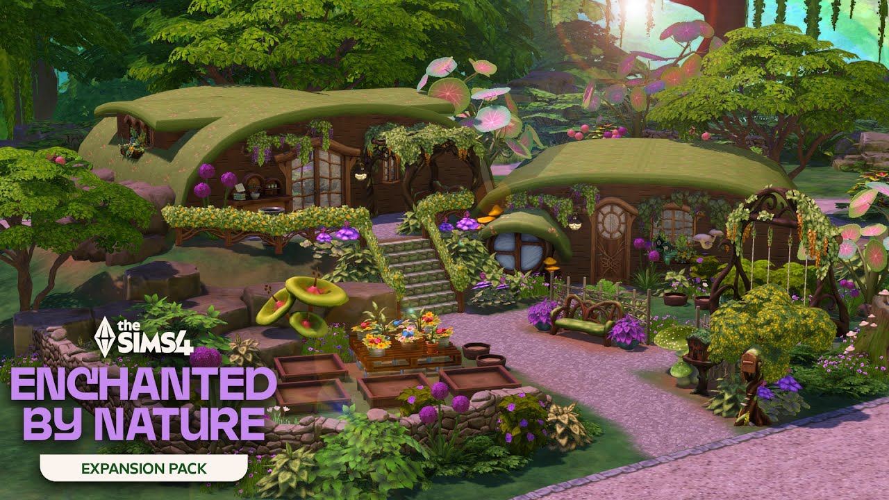 Fairy Hobbit House // The Sims 4 Speed Build